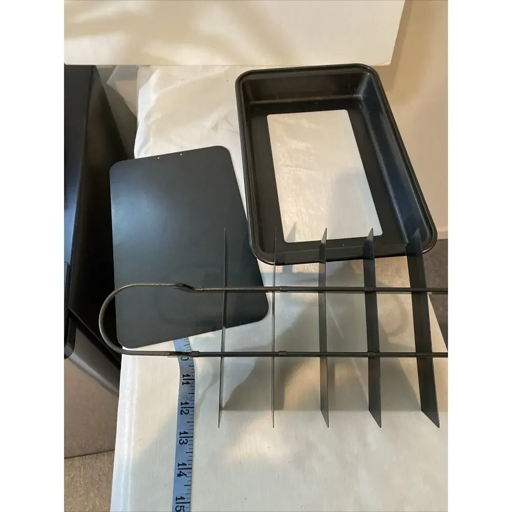 Metal Brownie Cutting Baking Pan Divider Slicer Removable Bottom Tray 18brownies
